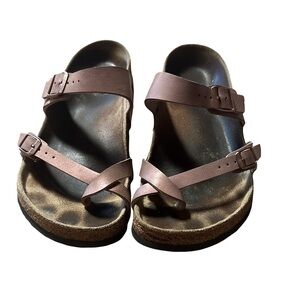 Very worn Birkenstocks